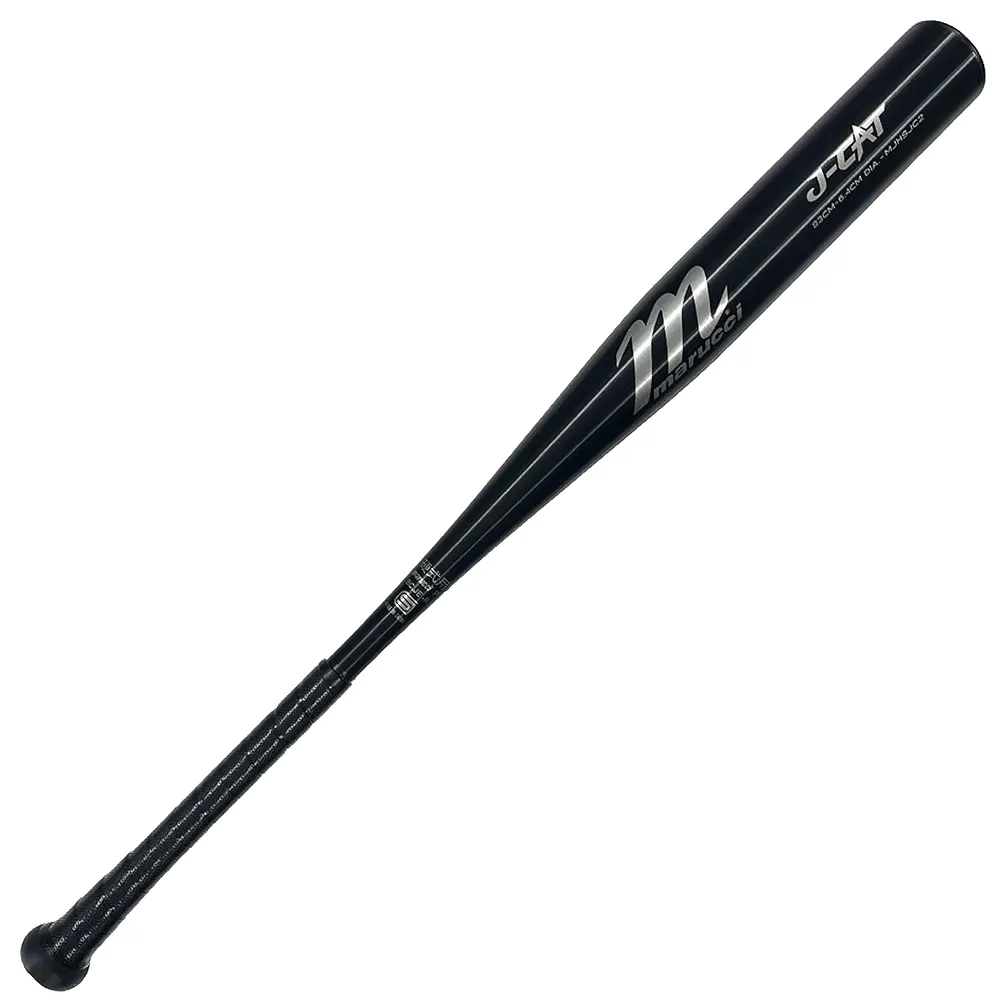 【美品】marucci J-CAT POWER 硬式　新基準　バット marucci マル―チ 硬式 新基準対応 J-CAT 6.4CM JAPAN HIGH